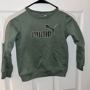 Boys size 6 Puma sweatshirt